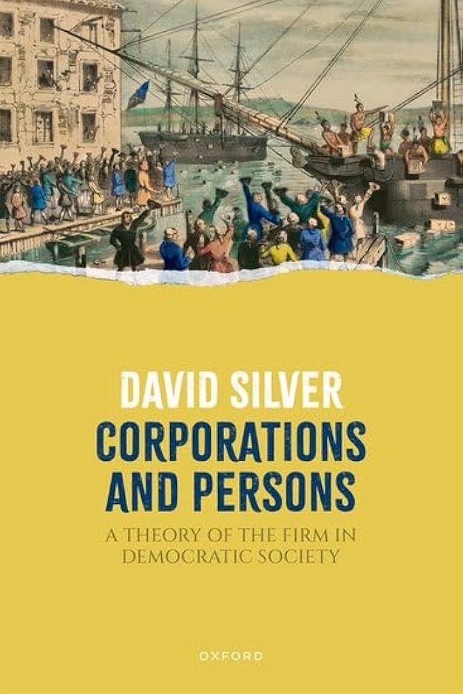Book cover of "Corporations and Persons" by David Silver