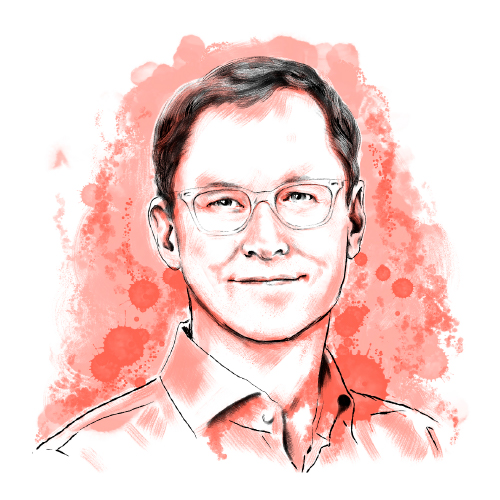 An illustration of Chris Tenove