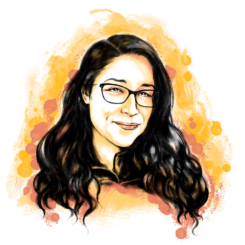 An illustration of Helena Zeweri