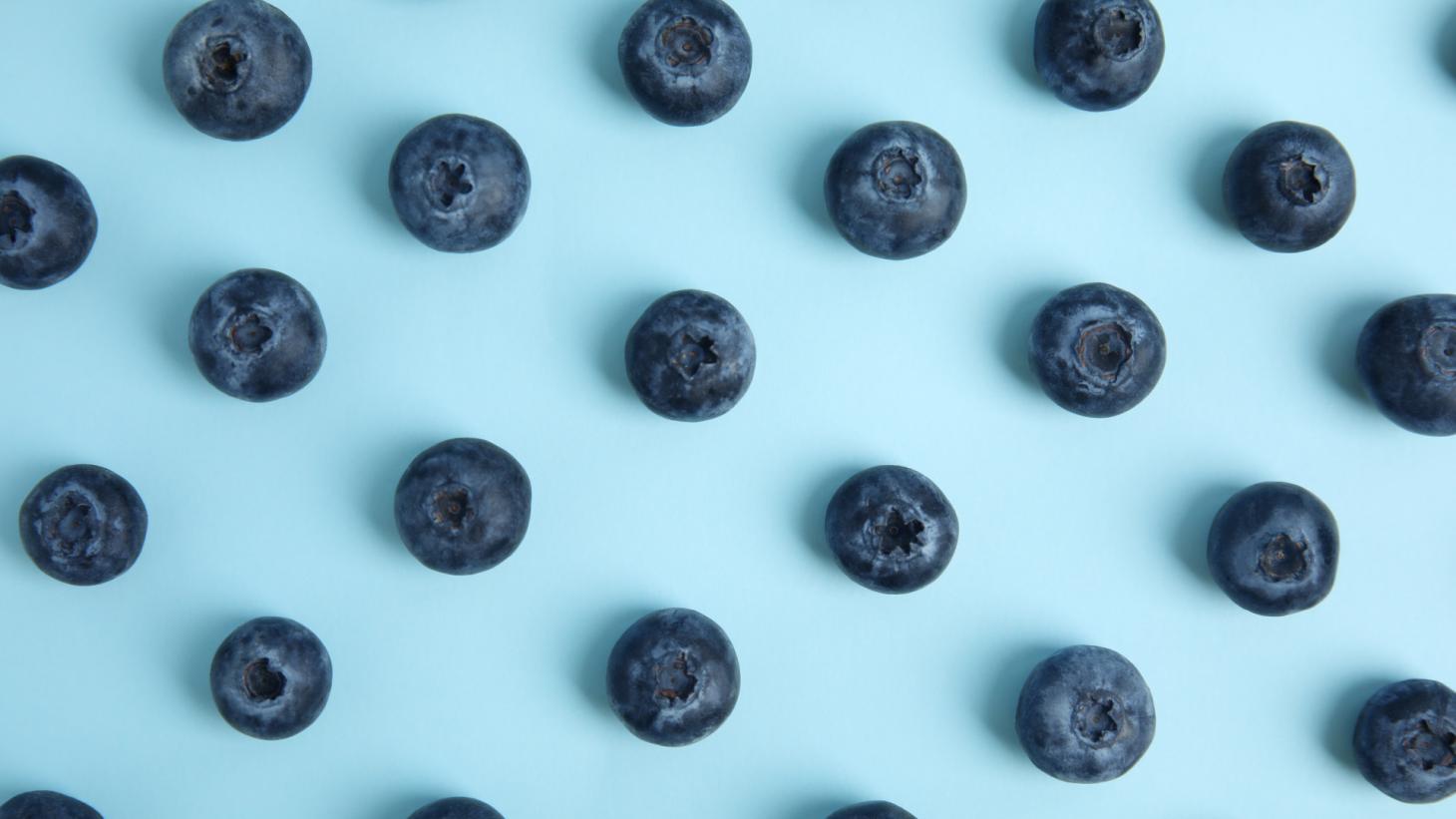 photo of blueberries