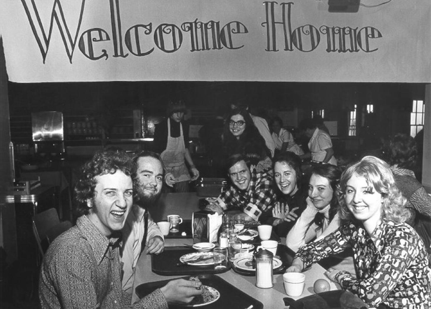 Fort Camp Reunion, 1972. UBC Archives (UBC 1.1/16397)