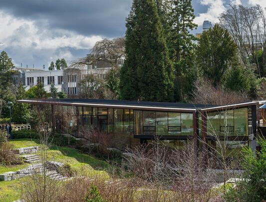 View of the Indian Residential School History and Dialogue Centre at UBC