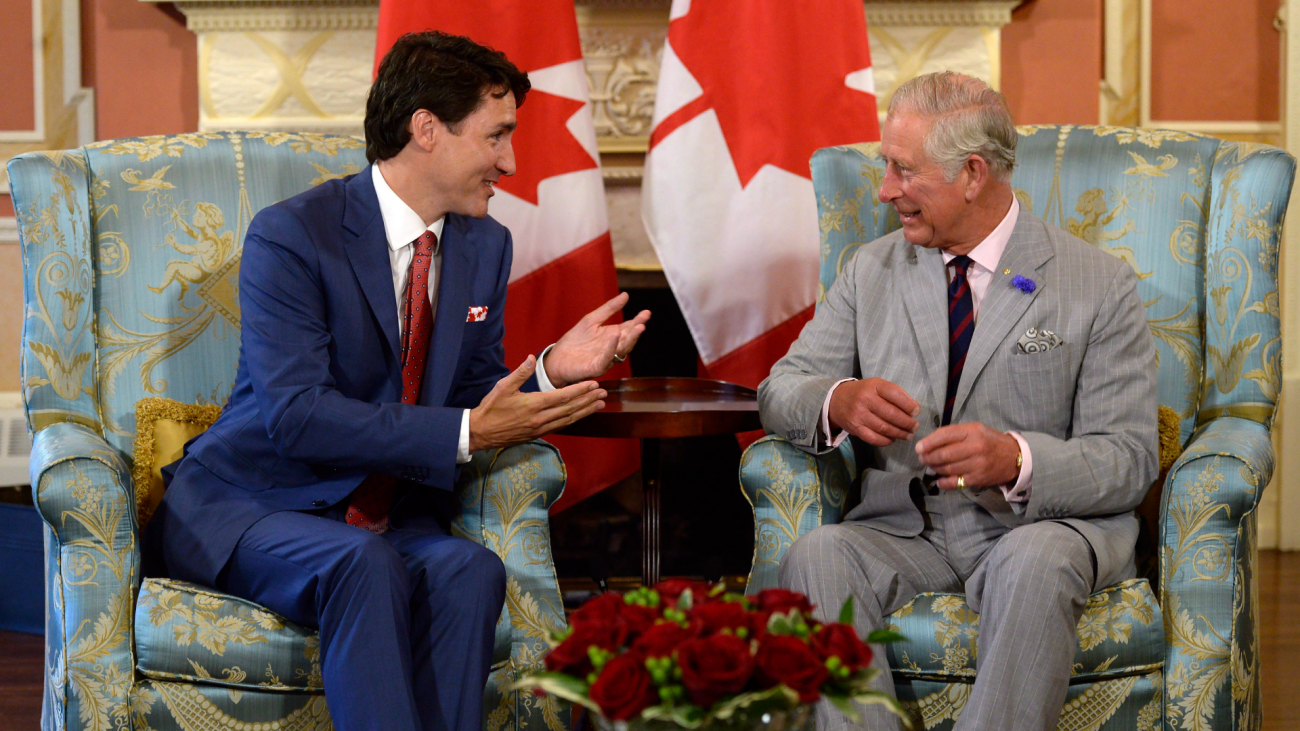 Canadian Prime Minister Justin Trudeau meets with King Charles