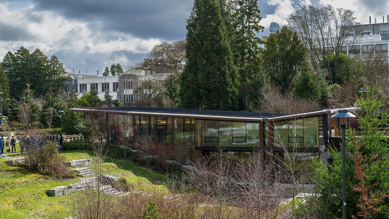 View of the Indian Residential School History and Dialogue Centre at UBC