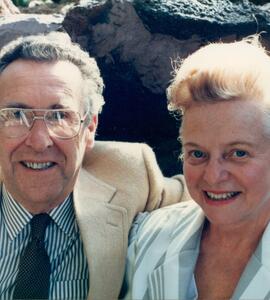 a photo of Dr. Boggie and his wife