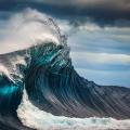 Image of a large crashing wave